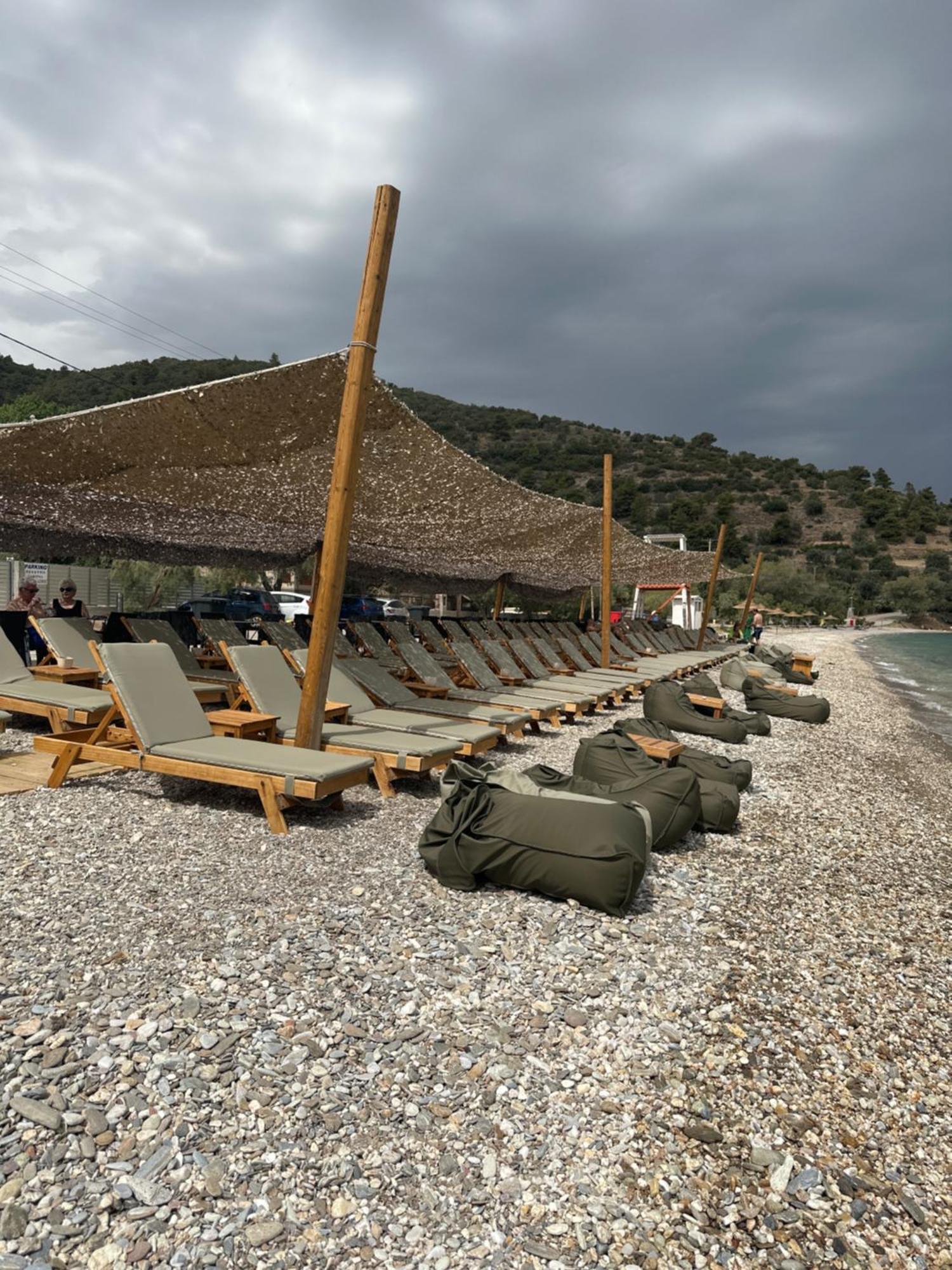 Вілла Eratous Seaside House Agii Dimitrios ke Panteleimon Екстер'єр фото