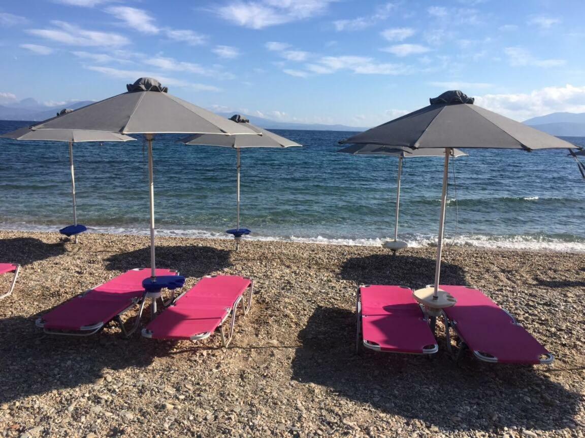 Вілла Eratous Seaside House Agii Dimitrios ke Panteleimon Екстер'єр фото